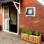 Planter hardhout rechthoek (100 x 40 x 40 cm)